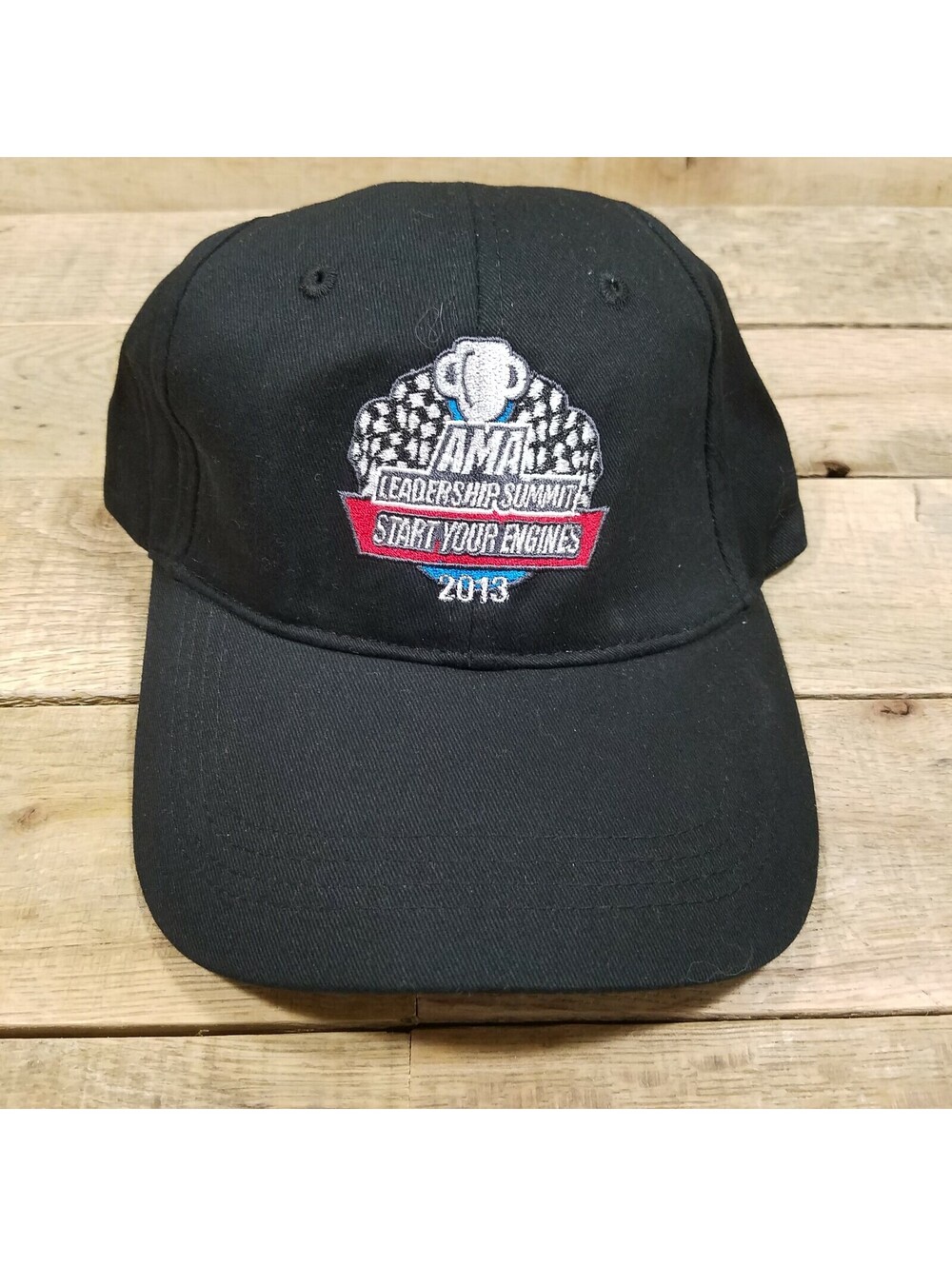 2013 AMA Leadership Summit Start Your Engines Race Way Baseball Cap Hat T4